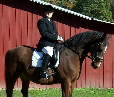 Julie Books Riding Dragon in Fall